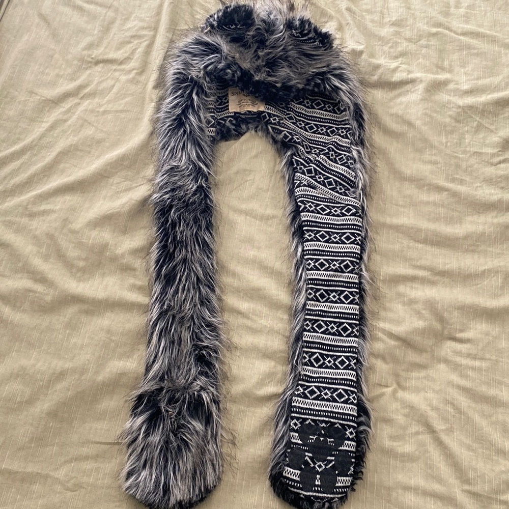 SpiritHood Mystic Wolf with HB3 Technology (Headphones in Hoodie)